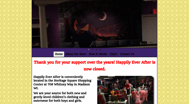 happilyeverafterchildrensboutique.com