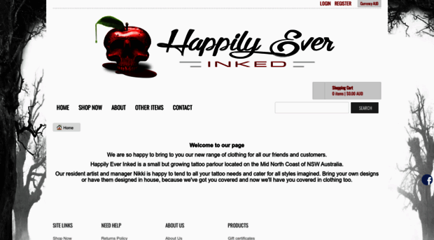 happilyeverinked.mycustomtshirts.com.au