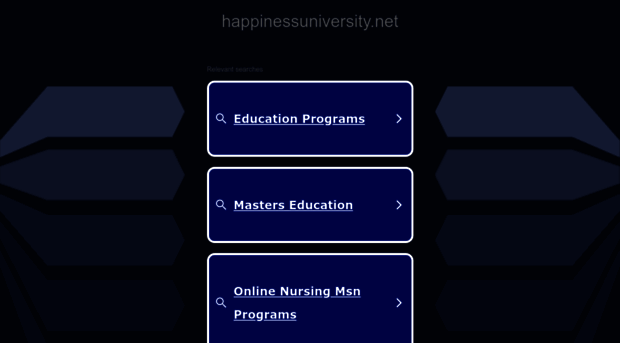 happinessuniversity.net