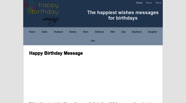 happy-birthday-message.com