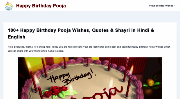 happybirthdaypooja.xyz