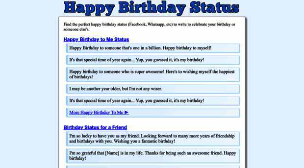 happybirthdaystatus.com