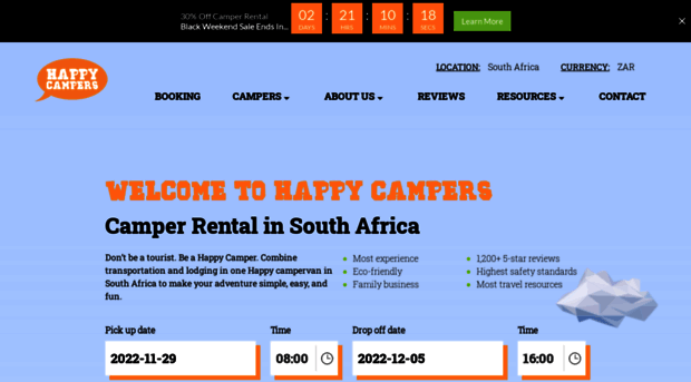 happycampers.co.za