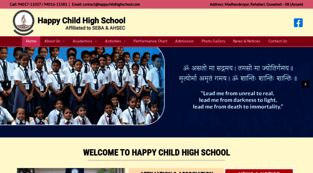 happychildhighschool.com