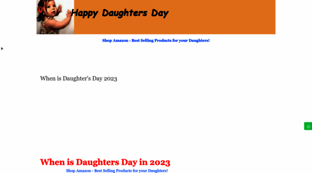 happydaughtersday.in