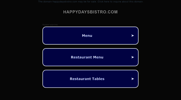 happydaysbistro.com