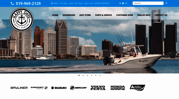 happydaysboatcentre.com