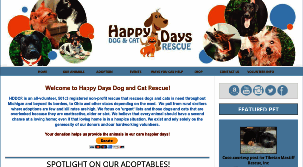 happydaysdogandcatrescue.org