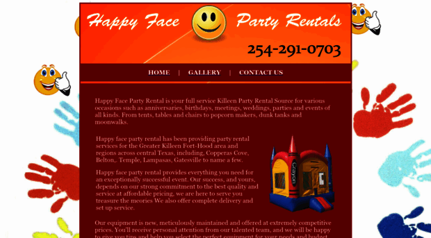 happyfacepartyrentals.com