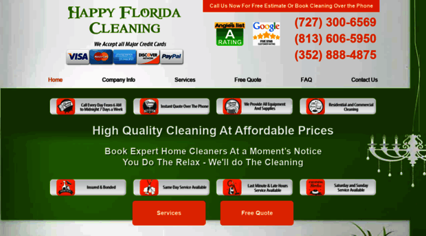 happyfloridacleaning.com