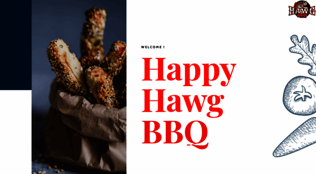 happyhawgbbq.co