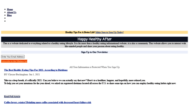 happyhealthyafter.com