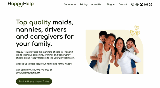 happyhelp.co.th - Happy Help | Top quality nanni... - Happy Help