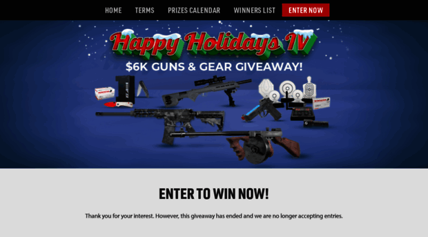 happyholidaysgiveaway.com