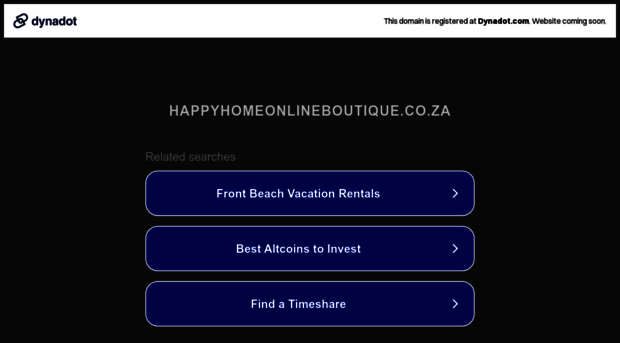 happyhomeonlineboutique.co.za