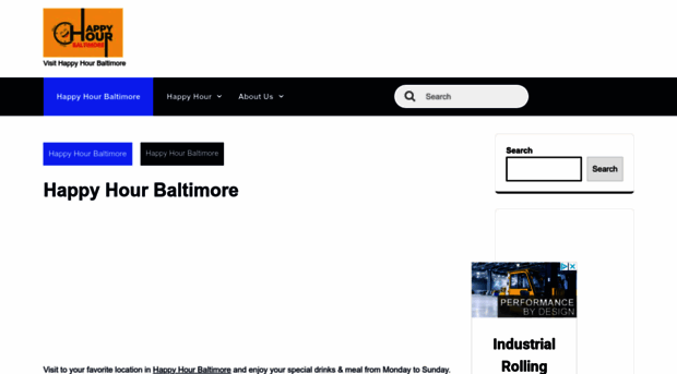 happyhourbaltimore.com