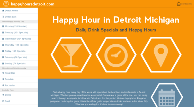 happyhoursdetroit.com