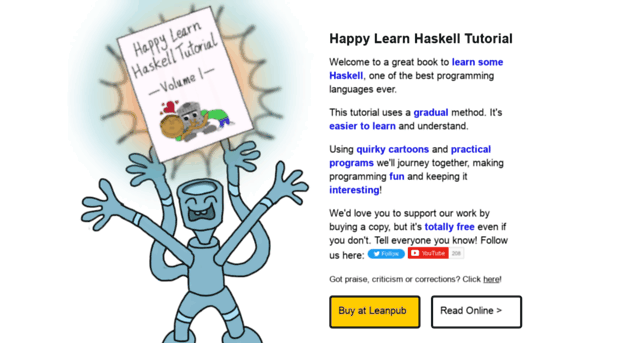 happylearnhaskelltutorial.com