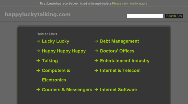happyluckytalking.com