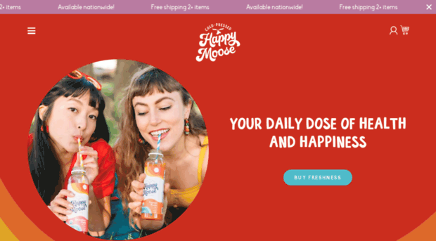 happymoosejuice.com