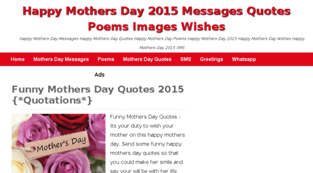 happymothersdaymessages.org