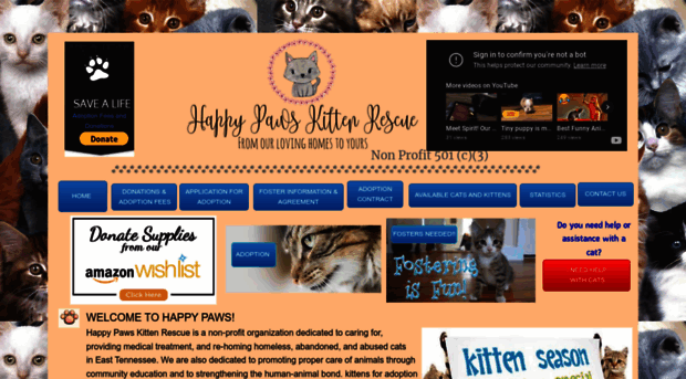 happypawskittenrescue.org