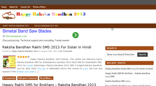 happyrakshabandhan2013.com