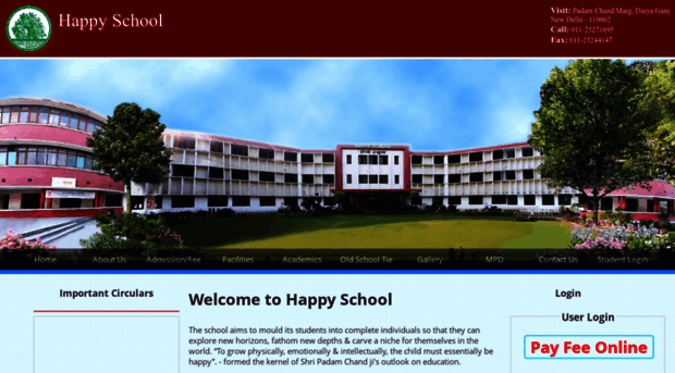 happyschoolnewdelhi.edu.in