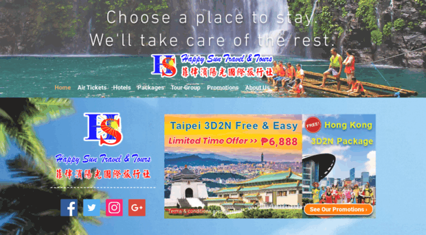 happysuntraveltours.com