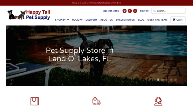 happytailpetsupply.com