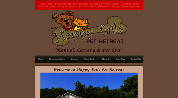 happytailspetretreat.com