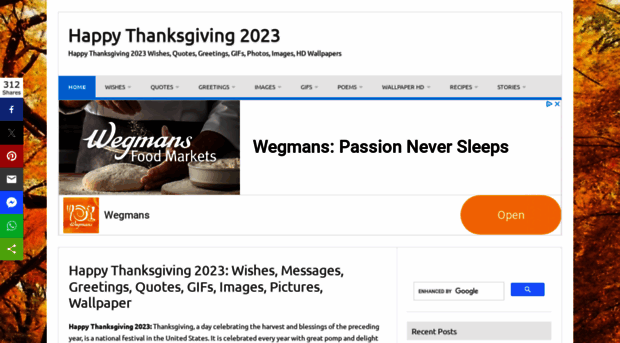 happythanksgivings.com