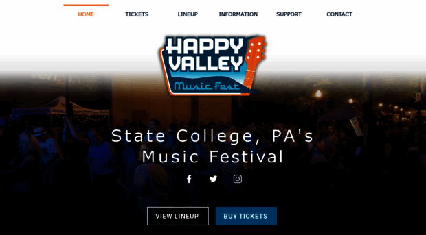 happyvalleymusicfest.com