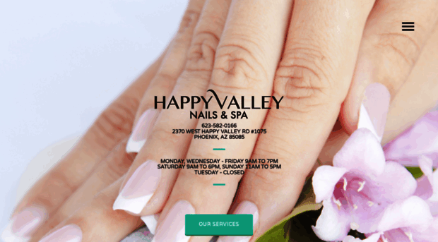 happyvalleynailsandspa.com