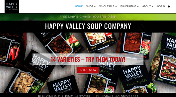 happyvalleysoupcompany.com