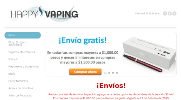 happyvapingmexico.com