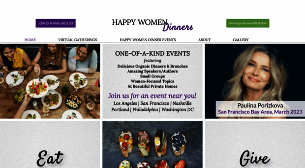 happywomendinners.com