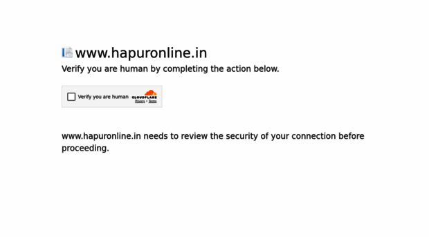 hapuronline.in