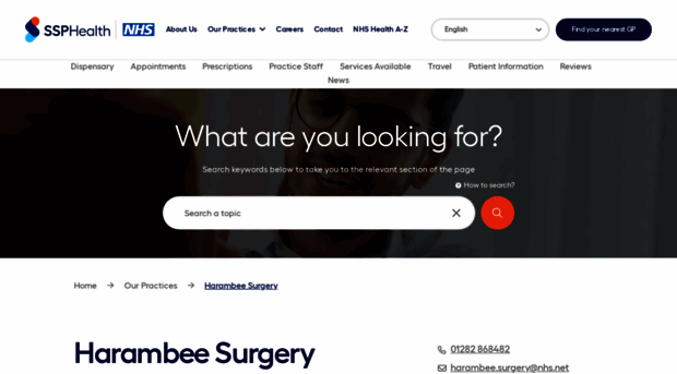 harambeesurgery.co.uk