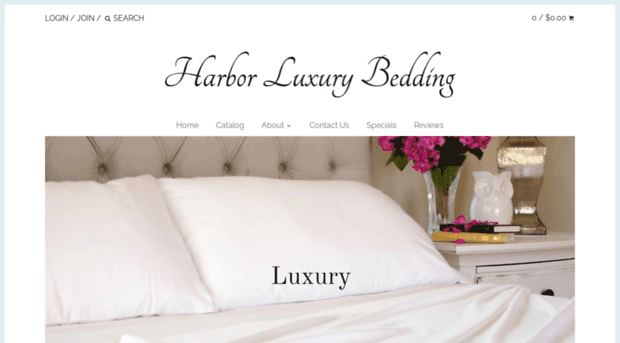 harborluxurybedding.com