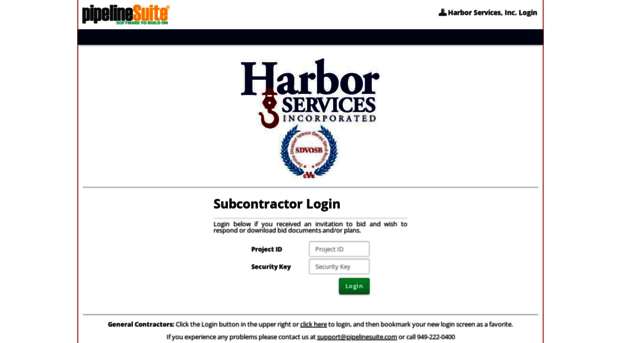 harborservices.pipelinesuite.com