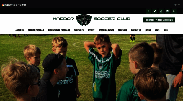 harborsoccerclub.com