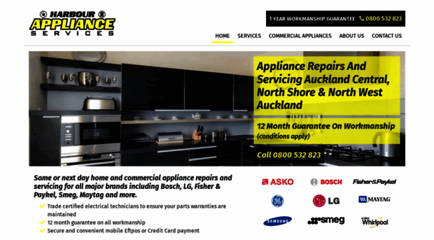 harbourapplianceservices.co.nz