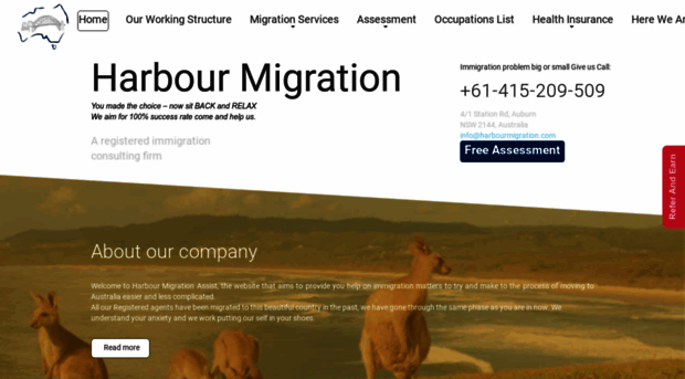 harbourmigration.com