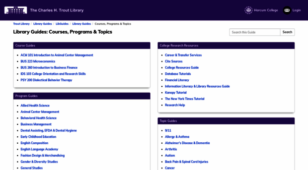 harcum.libguides.com