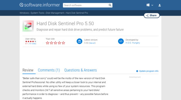 hard-disk-sentinel-pro.software.informer.com