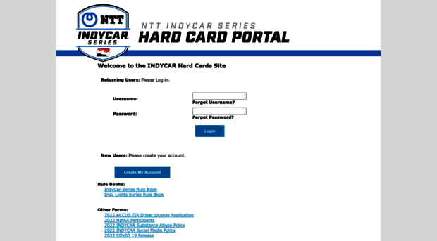 hardcards.indycar.com