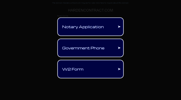 hardencontract.com