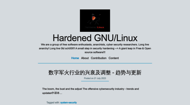 hardenedlinux.org