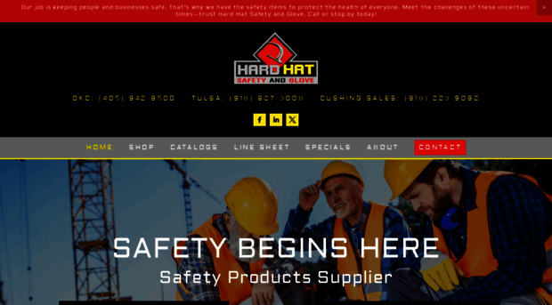 hardhatsafetyandglove.com